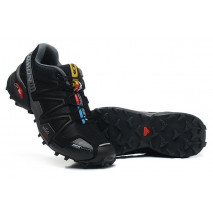 Черные мужские кроссовки Salomon Speedcross 3 для бега